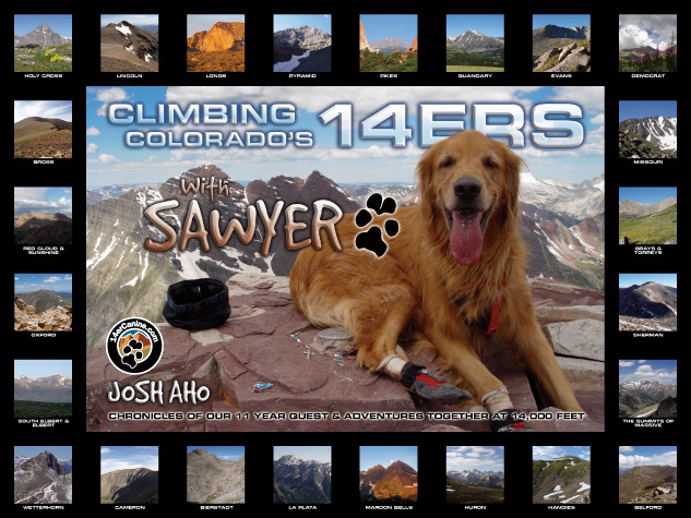 Climbing Colorado's 14ers With Sawyer Book Cover