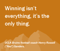 Quote on Winning