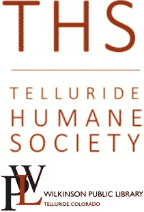 Telluride Humane Society Logo and Wilkinson Public Library Logo